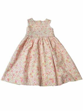 Maggie & Zoe Pink and Green Floral Party Dress
